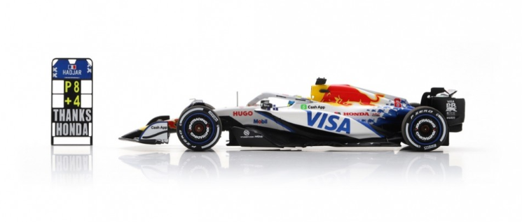 Spark - Isack Hadjar Racing Bulls VCARB 02 No.6 Visa Cash App Racing Bulls Formula One Team 8th Japanese GP 2025, escala 1:43