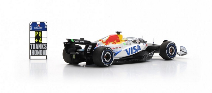 Spark - Isack Hadjar Racing Bulls VCARB 02 No.6 Visa Cash App Racing Bulls Formula One Team 8th Japanese GP 2025, escala 1:43