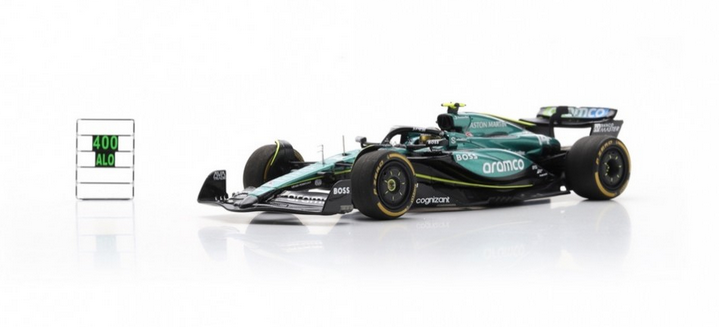 Spark - Fernando Alonso AMR24 Aston Martin Aramco F1 Team No.14 Mexican GP 2024, escala 1:43