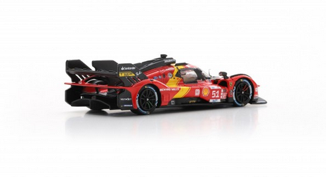 LookSmart - FERRARI 499P N°51 FERRARI AF CORSE Vainqueur Le Mans 2023, escala 1:64