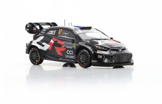 Spark - TOYOTA GR Yaris Rally1 No.17 TOYOTA GAZOO Racing WRT Winner Rally Monte Carlo 2025, escala 1:43