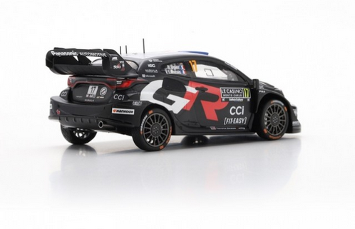 Spark - TOYOTA GR Yaris Rally1 No.17 TOYOTA GAZOO Racing WRT Winner Rally Monte Carlo 2025, escala 1:43