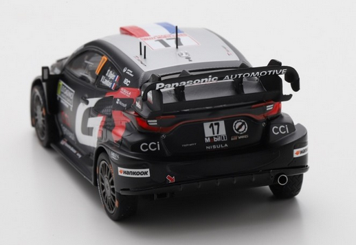 Spark - TOYOTA GR Yaris Rally1 No.17 TOYOTA GAZOO Racing WRT Winner Rally Monte Carlo 2025, escala 1:43