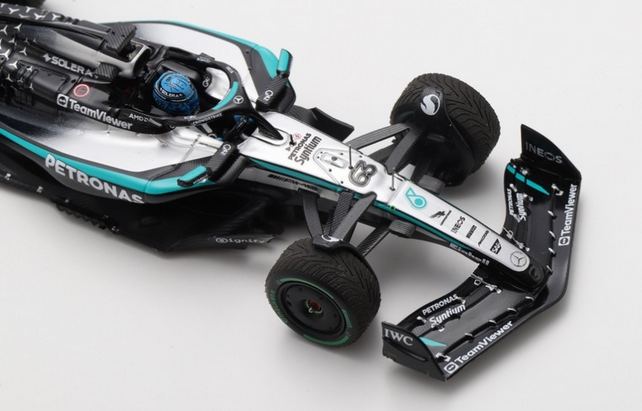 Spark - Mercedes W16 No.63 Mercedes-AMG PETRONAS Formula One Team 3rd Australian GP 2025 George Russell, escala 1:43