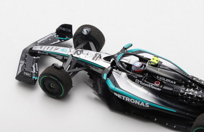 Spark - Mercedes W16 No.12 Mercedes-AMG PETRONAS Formula One Team 4th Australian GP 2025 Kimi Antonelli, escala 1:43