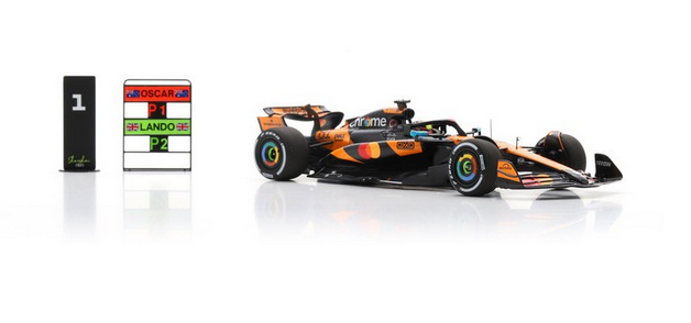 Spark - McLaren MCL39 No.81 McLaren Formula 1 Team Winner Chinese GP 2025 Oscar Piastri, escala 1:43