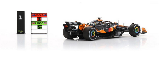 Spark - McLaren MCL39 No.81 McLaren Formula 1 Team Winner Chinese GP 2025 Oscar Piastri, escala 1:43