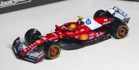 LookSmart - FERRARI SF-25 Winner China Sprint Race Lewis Hamilton 2025, escala 1:64