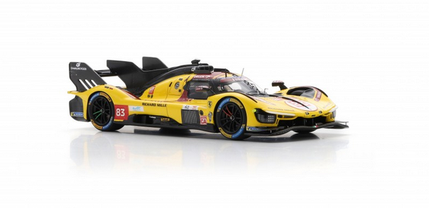 LookSmart - FERRARI 499P N°83 AF CORSE Vainqueur 24H Le Mans 2025 R. Kubica - Y. Ye - P. Hanson, escala 1:43