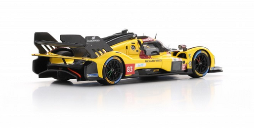LookSmart - FERRARI 499P N°83 AF CORSE Vainqueur 24H Le Mans 2025 R. Kubica - Y. Ye - P. Hanson, escala 1:43