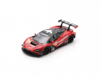 Spark - McLaren 720S GT3 Evo No.70 INCEPTION RACING Le Mans 24H 2024 B. Iribe - O. Millroy - F. Schandorff, escala 1:64