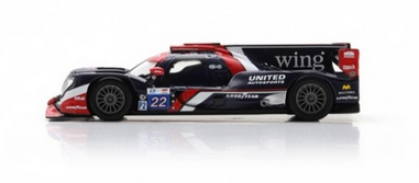 Spark - Oreca 07 - Gibson No.22 UNITED AUTOSPORTS Winner LMP2 class Le Mans 24H 2024 O. Jarvis - B. Garg - N. Siegel, escala 1:64
