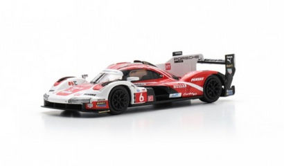 Spark - Porsche 963 No.6 PORSCHE PENSKE MOTORSPORT 4th Le Mans 24H 2024 K. Estre - A. Lotterer - L. Vanthoor, escala 1:64