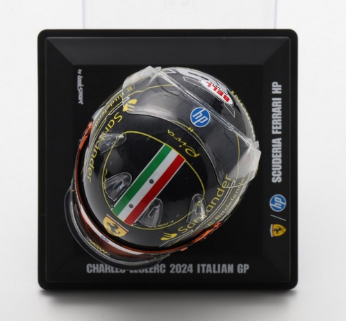 LookSmart - Casco Charles Leclerc GP Monza 2024, escala 1:5