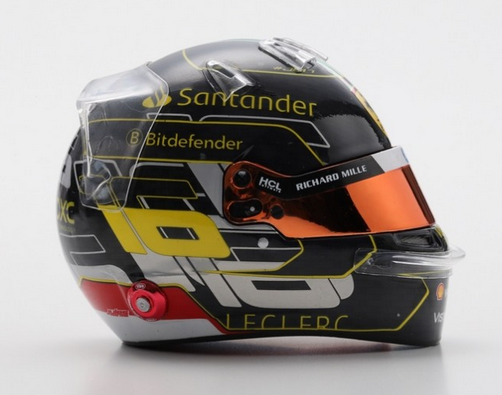 LookSmart - Casco Charles Leclerc GP Monza 2024, escala 1:5