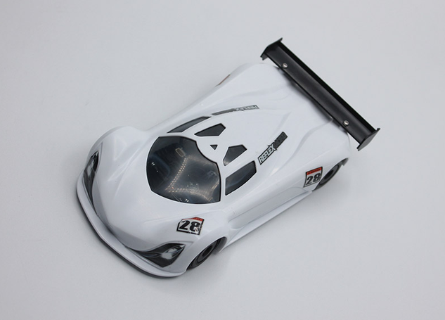 Reflex Racing - RAW-001-LG Reflex Racing MF-1 ABS Plastic Body Set (Light Gray)