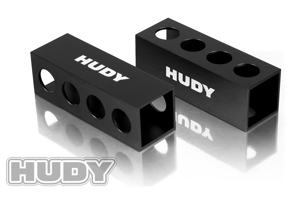 HUDY - Chassis Droop Gauge Support Blocks 30mm 1/8 Off-Road - LW (2)