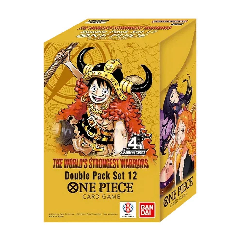 Bandai - One Piece Card Game: The World´s Strongest Warriors Double Pack Set 12 (DP-12)