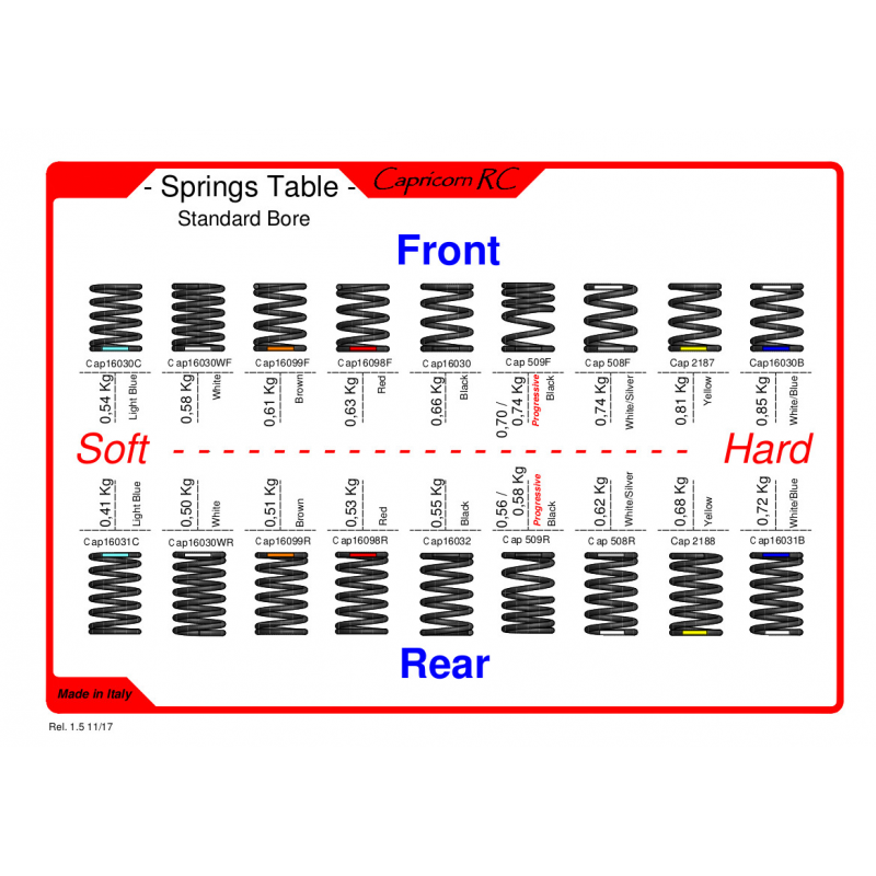 Capricorn - BLUE SPRINGS- SET - ( 4pcs )