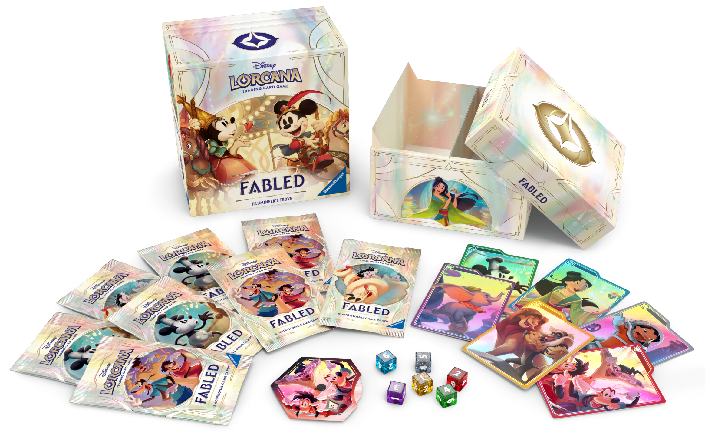 Ravensburger - Disney Lorcana: Fabled - Illumineer's Trove Set 9