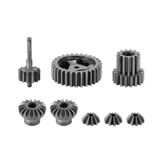 INJORA - Stainless Steel Transmission Gear Set for Losi Micro-B Micro-T
