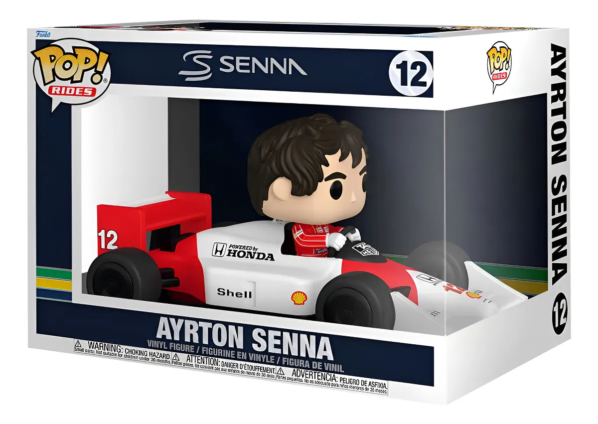 FUNKO POP Rides Super Deluxe: Formula 1 - Ayrton Senna, #12