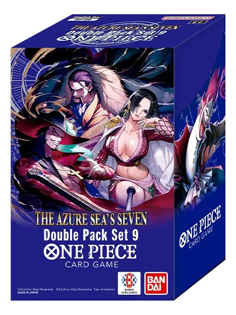 Bandai - One Piece Card Game: The Azure Sea’s Seven Double Pack Set 09