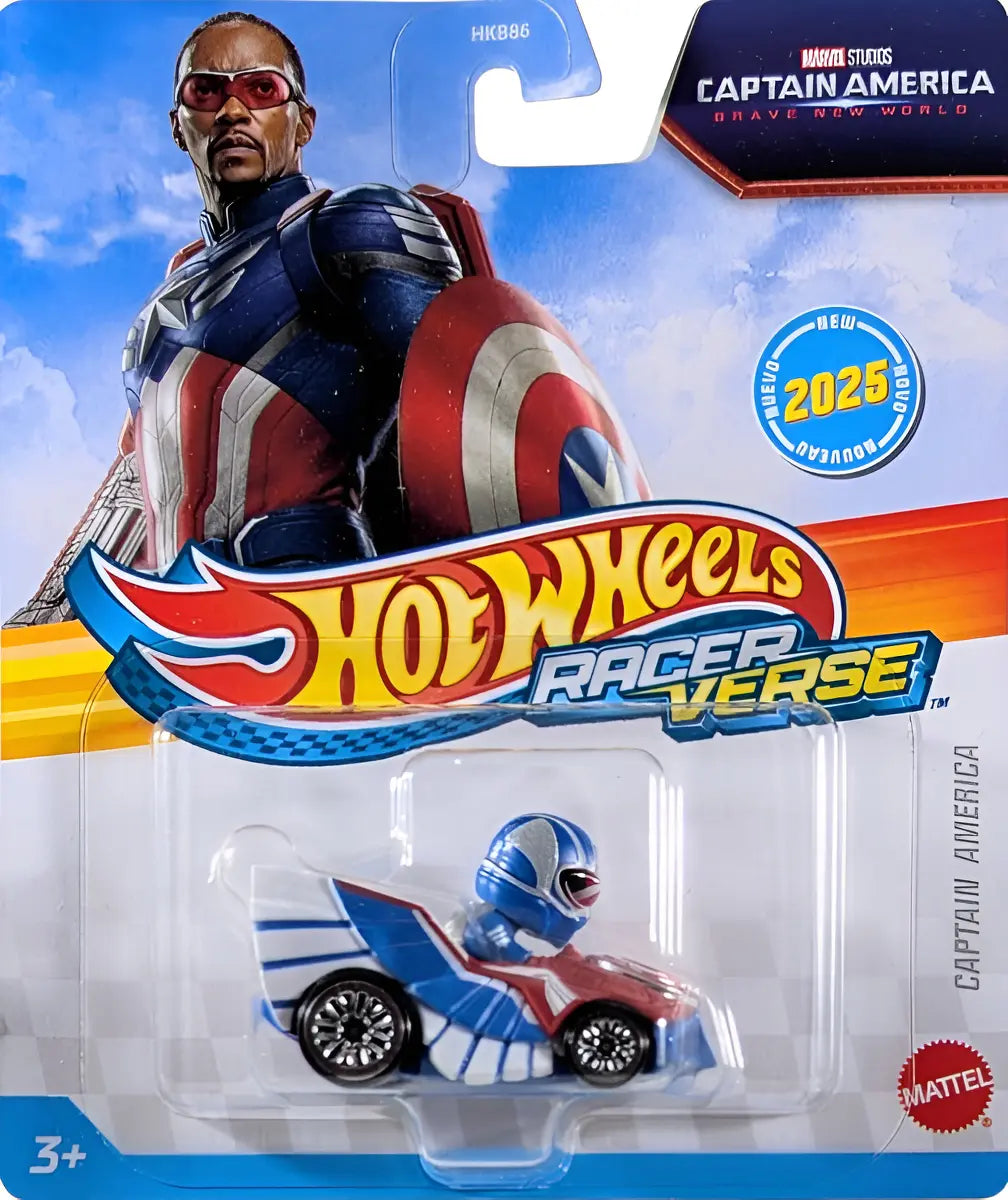 Mattel - Racer Verse Capitan America Hot Wheels