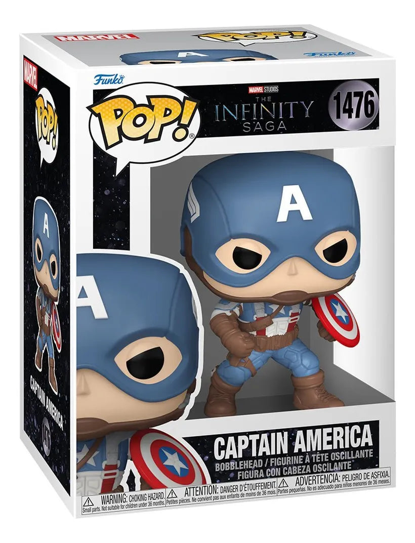 Funko Pop Marvel: Capitan America El Primer Vengador - Capitan America, #1476