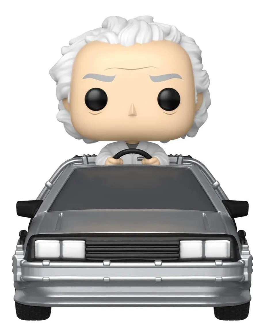 Funko Pop Rides Deluxe: Volver Al Futuro - Doc en DeLorean, #133