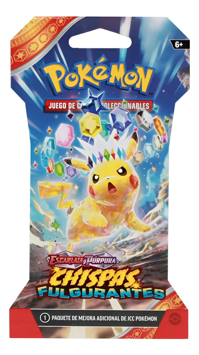 Pokémon TCG: Scarlet & Violet - Chispas Fulgurantes (sobre) - Español
