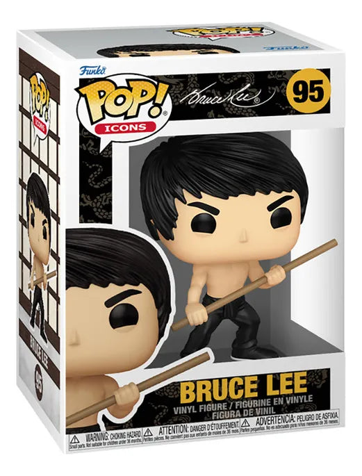 Funko Pop Icons: Bruce Lee Dynamic, #95