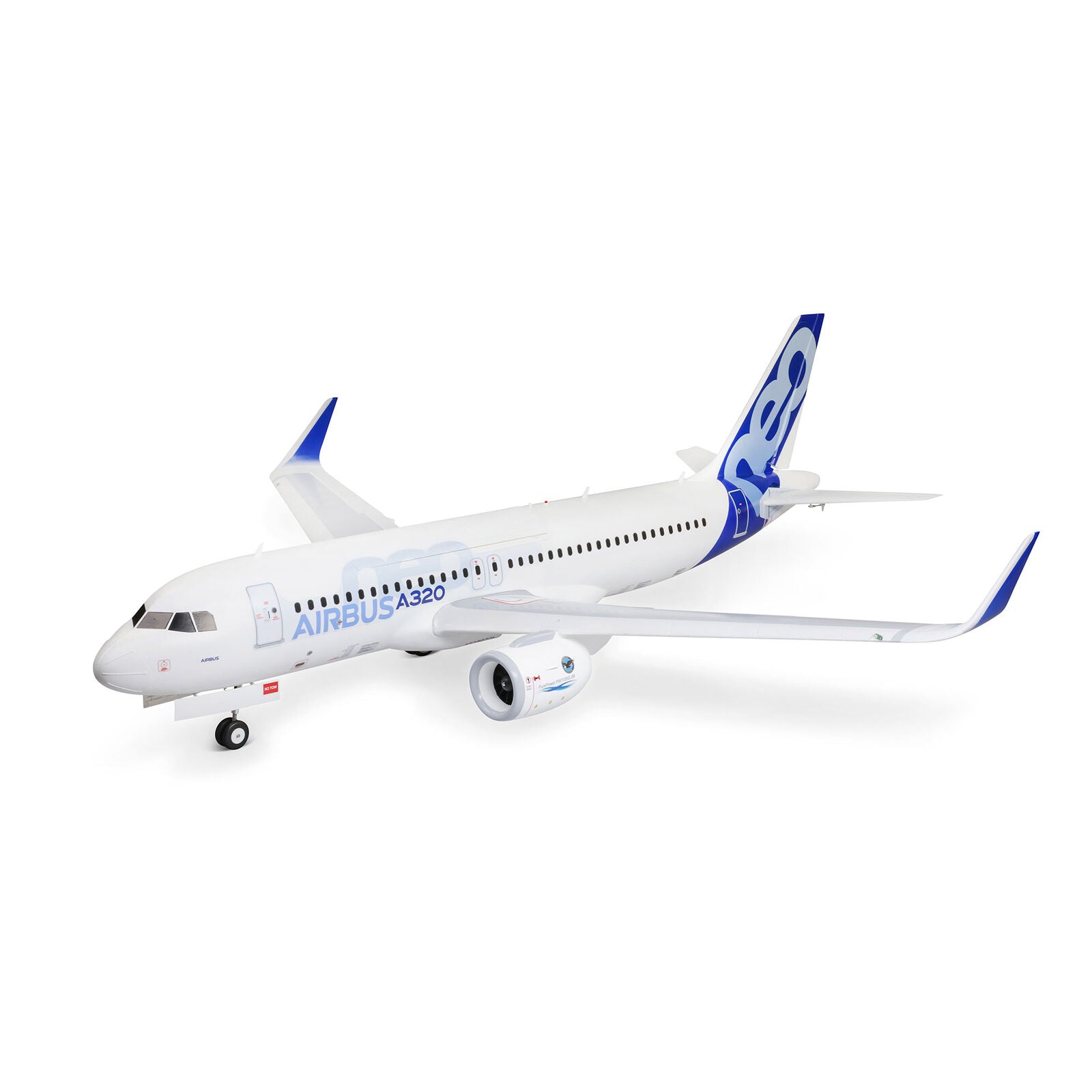 E-flite - Airbus A320neo Twin 64mm EDF BNF Basic with AS3X+ and SAFE Select