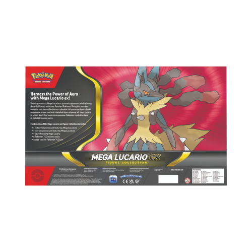 Pokemon TCG: Mega Lucario ex Figure Collection (Ingles)