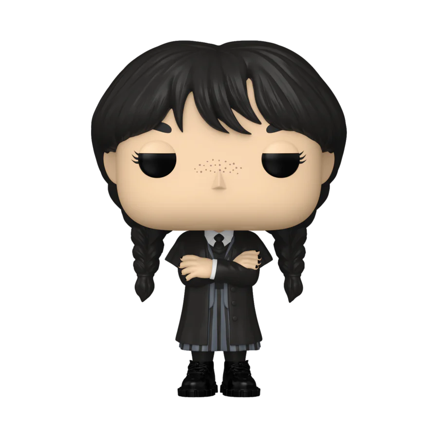 Funko Pop TV: Wednesday - Merlina Addams con Abrigo Negro, #1815