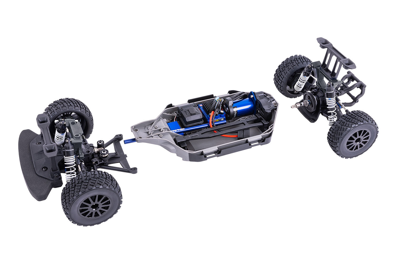 Traxxas - Ford Fiesta ST 4x4 VXL Brushless 1/10 RTR AWD Rally Car w/TQi 2.4GHz Radio & TSM, Naranja