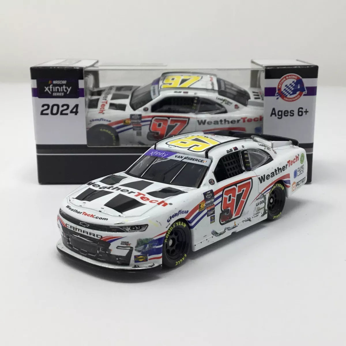 Lionel Racing - Shane Van Gisbergen #97 Weather Tech Sonoma Win 2024 Camaro, escala 1:64