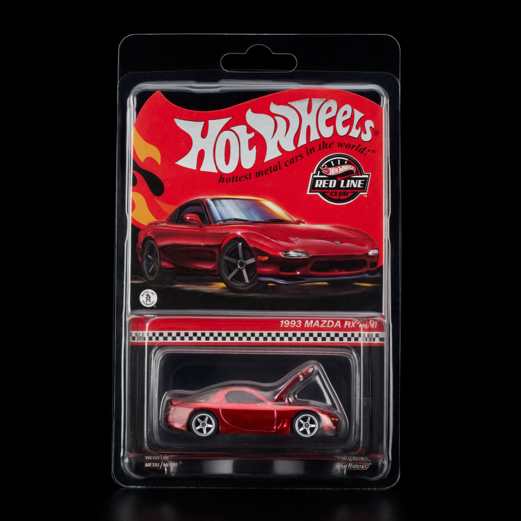 Mattel - Hot Wheels Red Line Club, 1993 MAZDA RX-7 R1