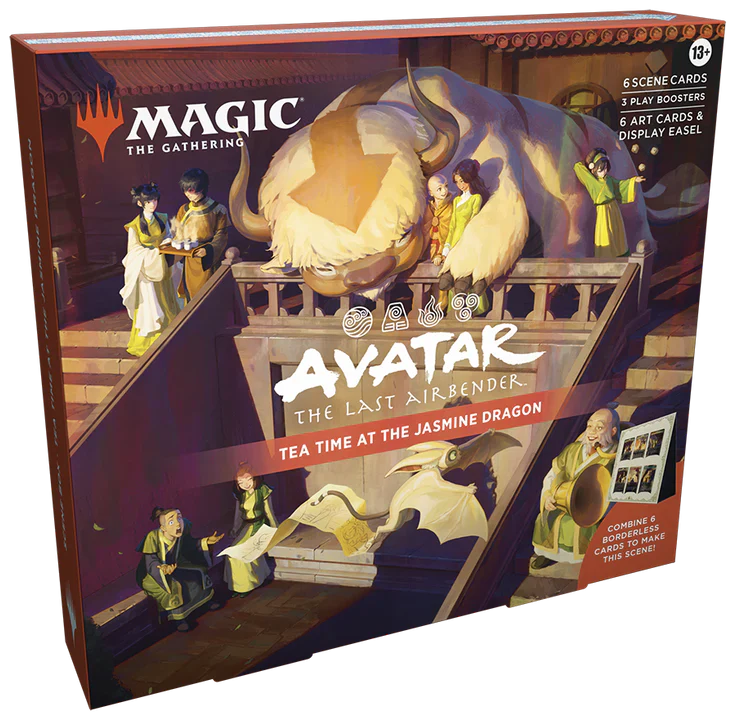 Magic MTG - Universes Beyond - Avatar the Last Airbender Scene Box Tea Time at the Jasmine Dragon (Ingles)