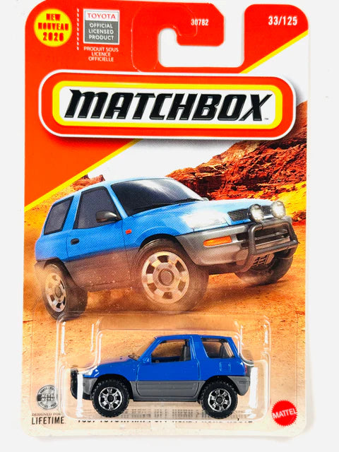 Mattel - Matchbox - 1997 Toyota RAV4 Off Road /Hors-Route 33/125