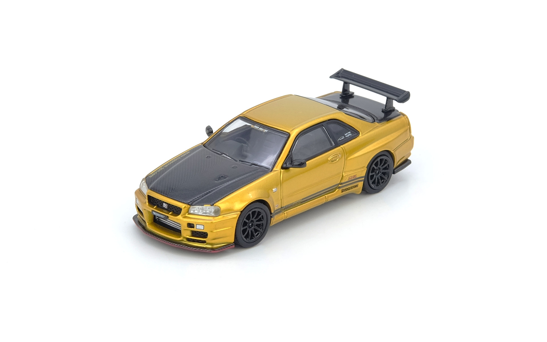 INNO Models, 1/64 NISSAN SKYLINE GT-R (R34) "TOP SECRET" Tokyo Auto Salon 2024 - Malaysia diecast expo 2024 Special Edition