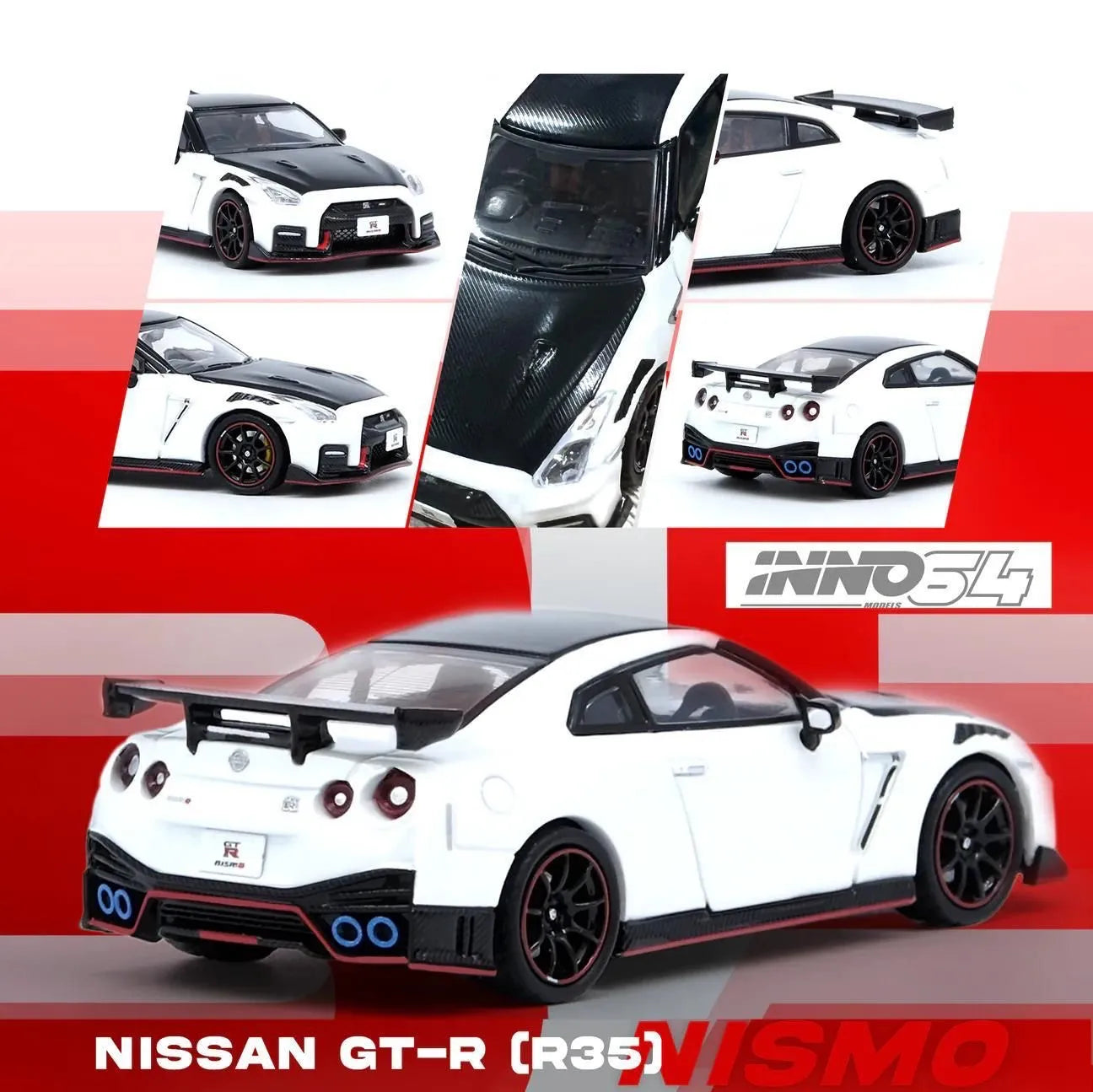 INNO Models, 1:64 NISSAN GT-R (R35) NISMO – White