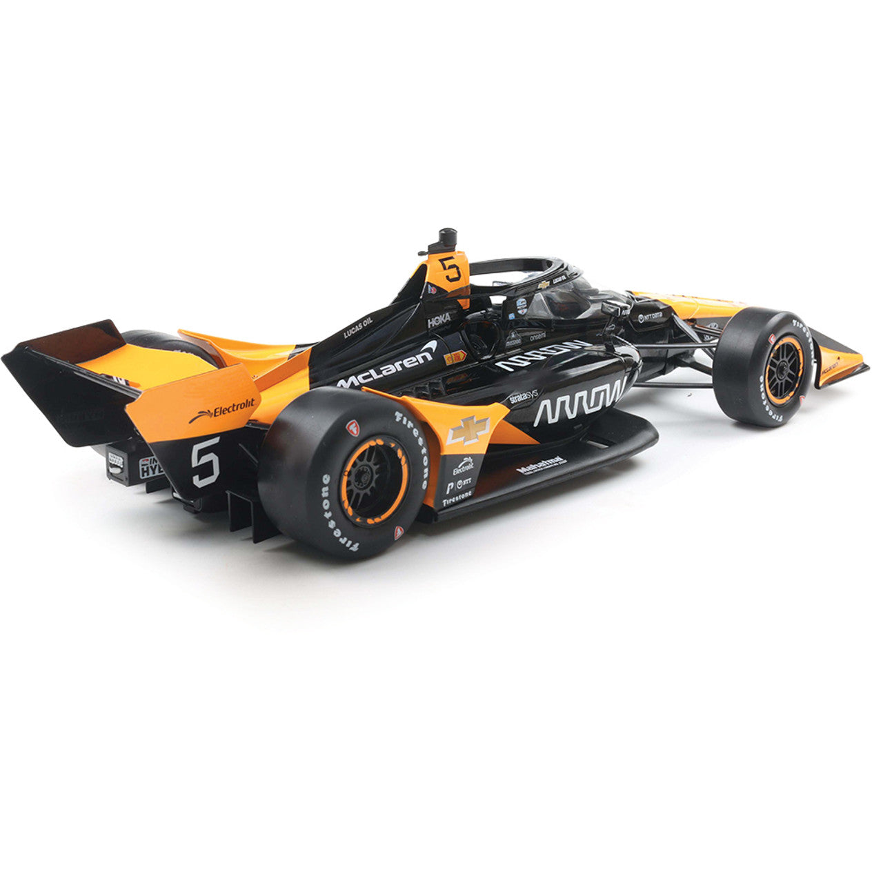 Ixo Models - 2025 NTT INDYCAR Series - #5 Pato O'Ward / Arrow McLaren, Arrow (Road Course), escala 1:18