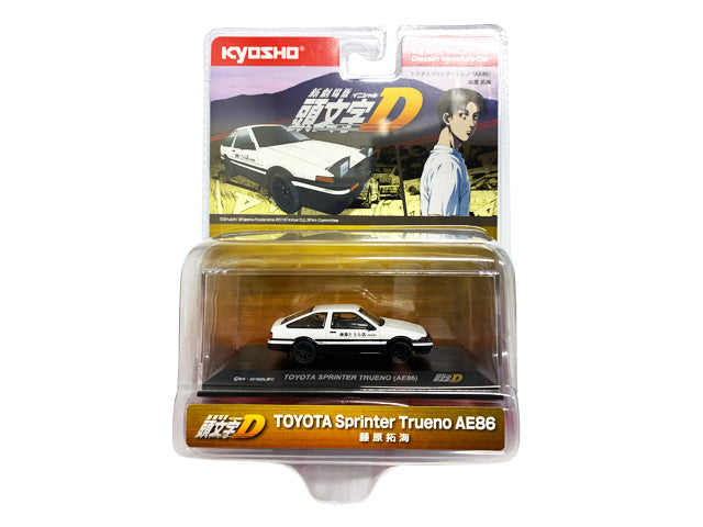 Kyosho - INITIAL D Toyota Sprinter Trueno (AE86) (Fujiwara Takumi), escala 1:64
