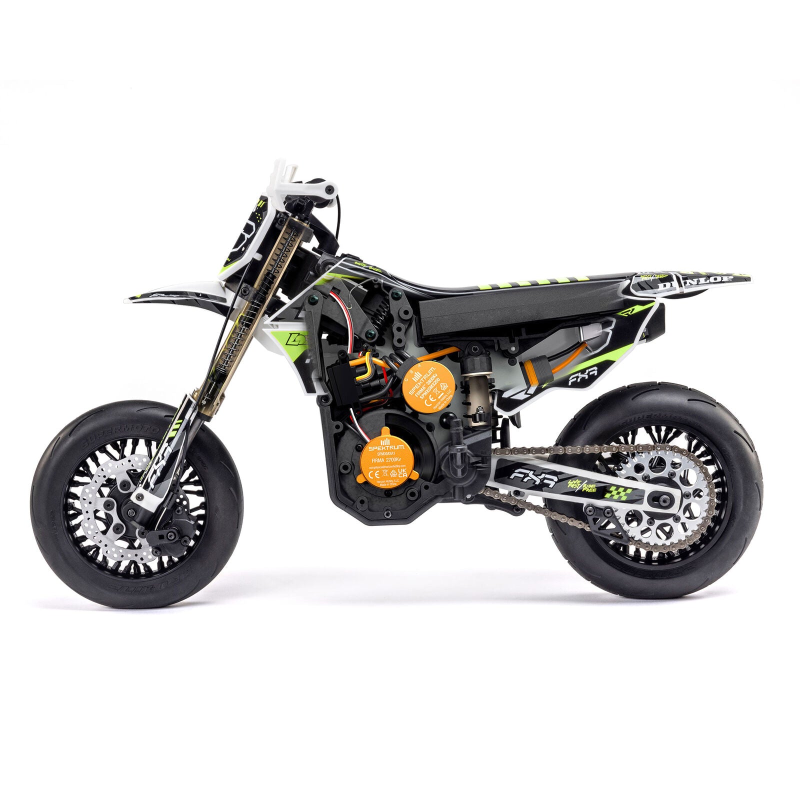 Team Losi - 1/4 Losi Promoto-SM FXR Supermoto (Battery and Charger Included)