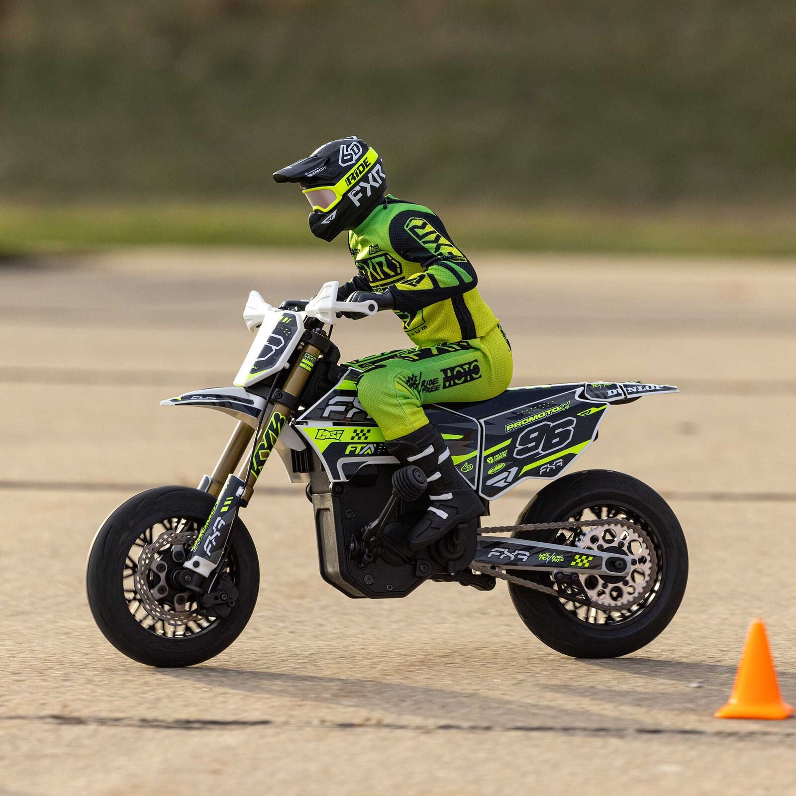 Team Losi - 1/4 Losi Promoto-SM FXR Supermoto (Battery and Charger Included)