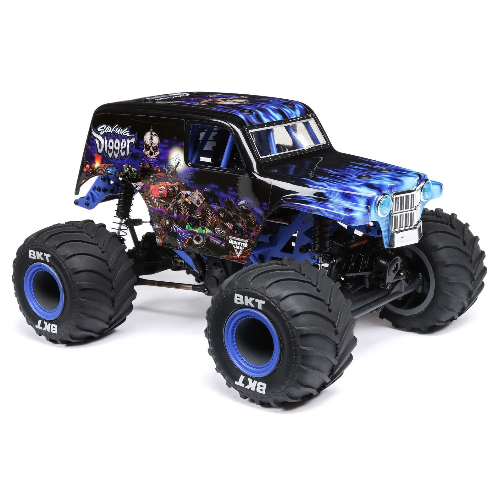 Team Losi - 1/18 Losi Mini LMT Son-Uva Digger (Battery and Charger Included)
