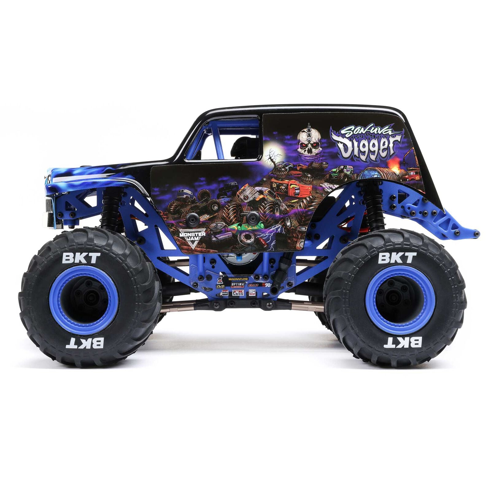 Team Losi - 1/18 Losi Mini LMT Son-Uva Digger (Battery and Charger Included)