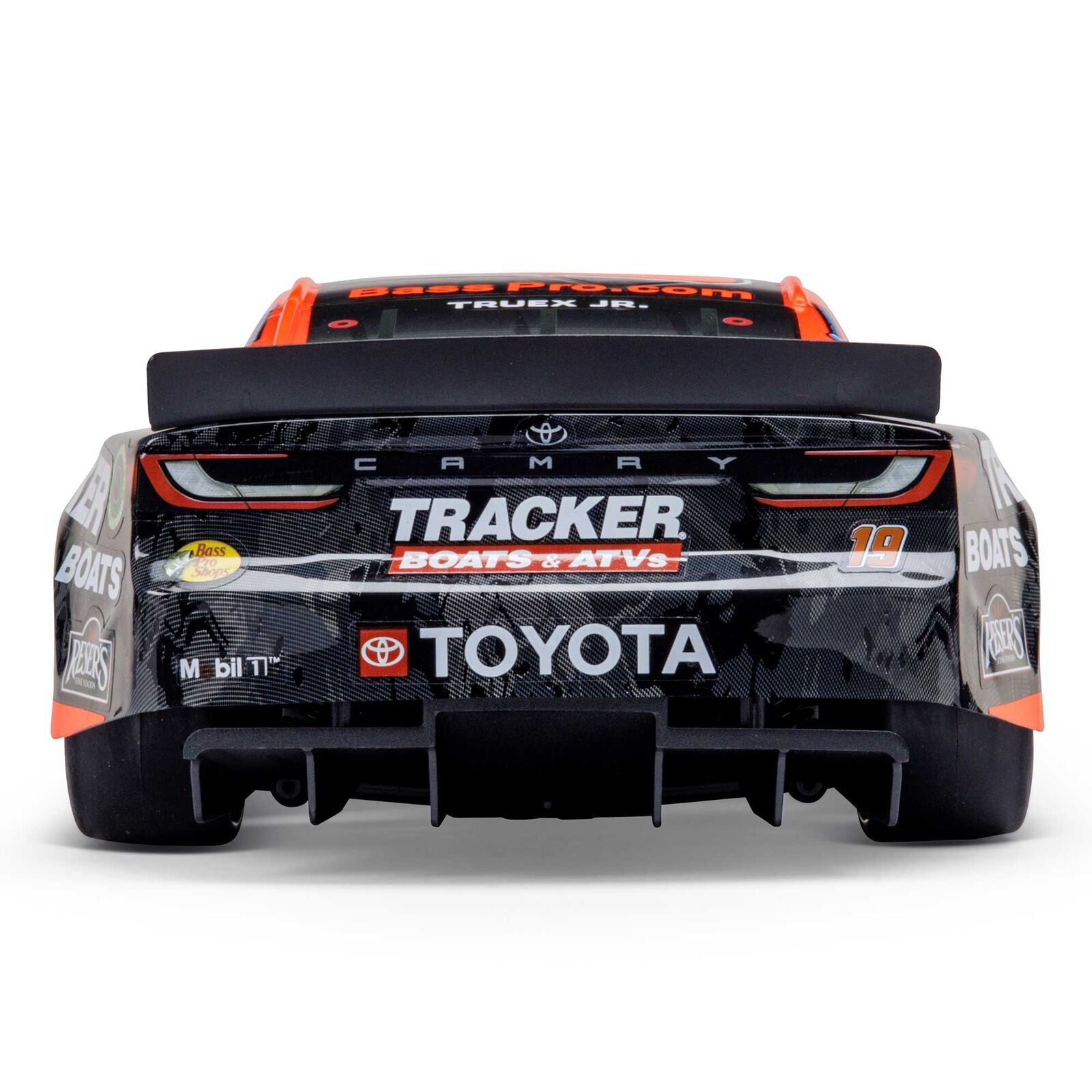 Team Losi - 1/12 NASCAR RC Racecar Martin Truex Jr. No. 19 2024 Bass Pro Toyota Camry 2S AWD RTR Brushed On-Road (Battery & Charger Included), Orange