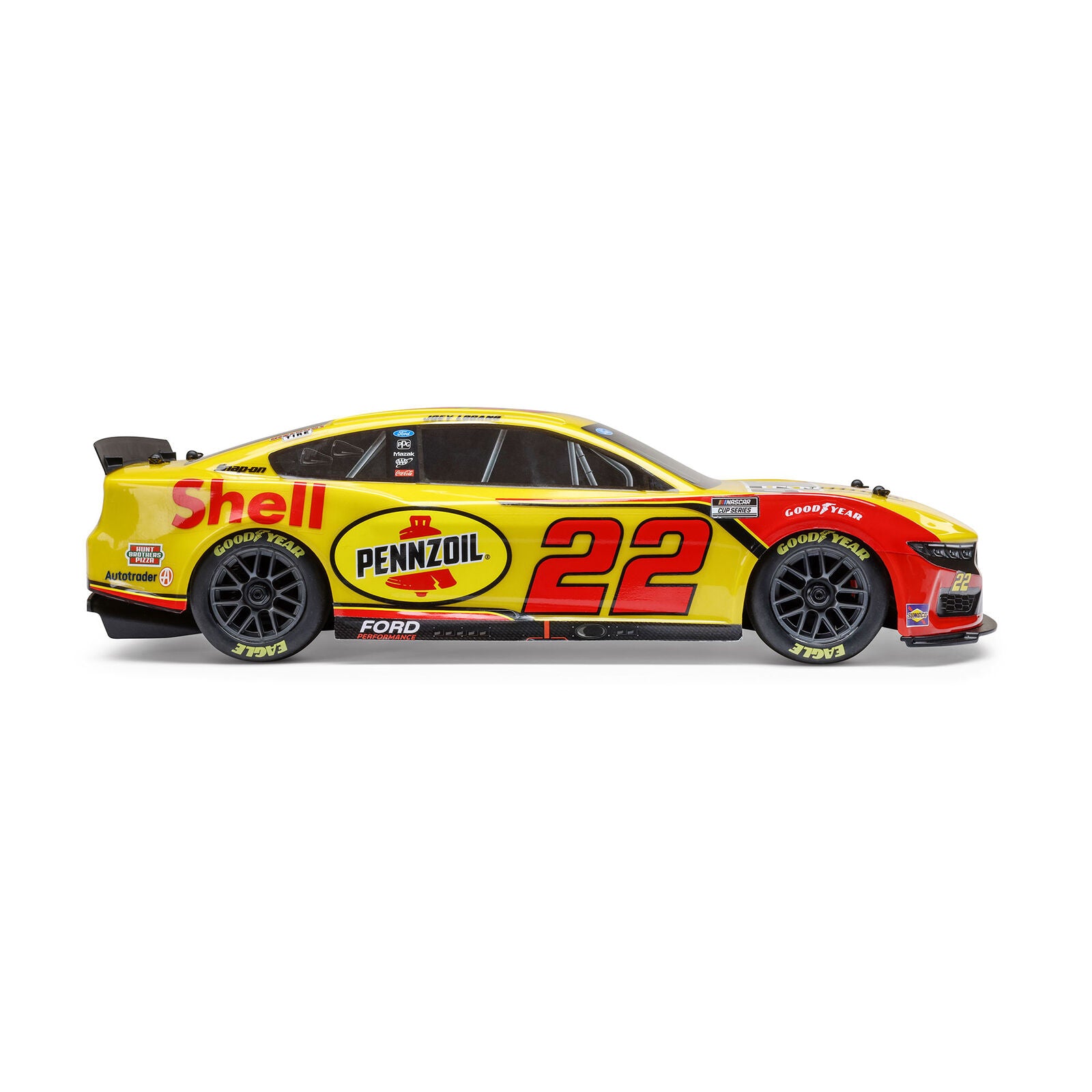Team Losi - 1/12 Losi NASCAR 2025 Joey Logano No. 22 Shell (Battery & Charger Included)